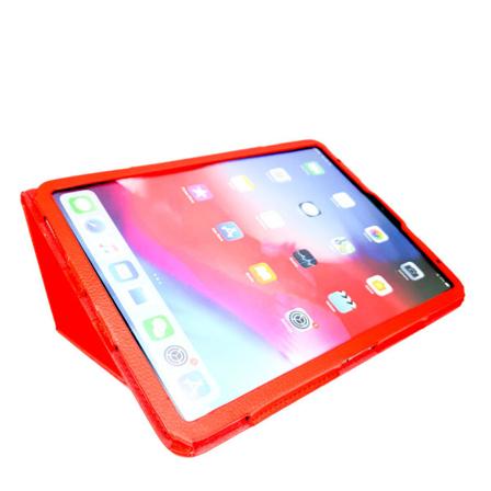 Fodral Extra Elegant Röd Läderfodral Till Ipad Pro 11 (2018) Röd