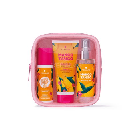 Veralab Kit Corpo Mango Tango - Travel Ready Kit - Cofanetti Viso e Corpo