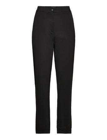 Carokb Slim Pants Byxa Med Raka Ben Svart Karen By Simonsen