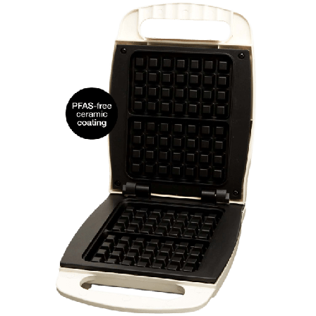 Åviken Våffeljärn Belgiskt Classic 902.2 Keramiskt Köksmaskiner Unisex Vit