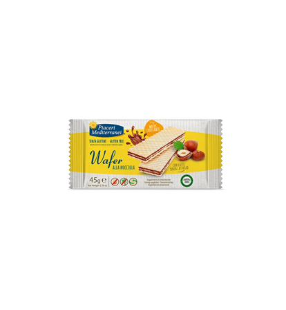 Piaceri Mediterranei Wafer Nocciola 45 g