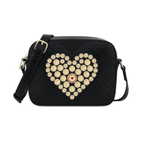 Love Moschino borsa Bonded pu , Zwart , Dames , Maat: ONE Size