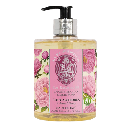 La Florentina Handtvål Flytande Aboreal Peony Hand Unisex 500ML