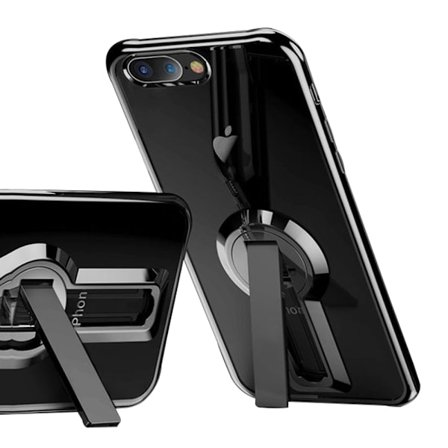 iPhone 8 - Praktiskt Skal med Plated-finish