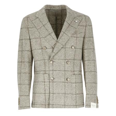 Lubiam Formal Blazers Grå, Herre Jakkesæt Blazer
