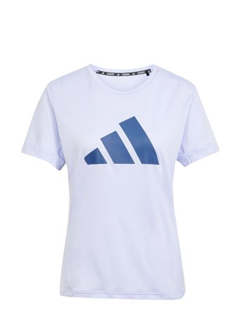 Run It Tee White Adidas Performance