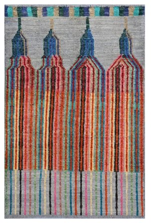 Taimany Rug Hand Knotted 94X145 Afghanistan
