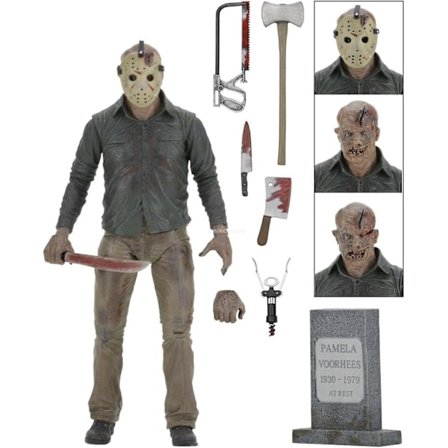 Neca 39716 Toimintahahmo 7 tuumaa Ultimate Jason Voorhees (Perjantai 13.: Osa 4)