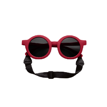 BabyMocs Böjbara Solglasögon Accessoarer Unisex Röd 0-1,5 år