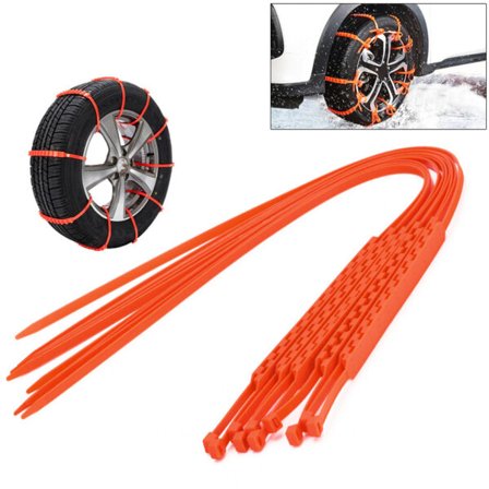 Bil Vinter Dekk Hjul Snø kjeder Snø Dekk Anti-skli kjeder Hjul Dekk kabel belte