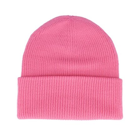 Beechfield - Rosa cuff Beanie - Engineered True Pink Soft Deep Cuffed @ Hatstore