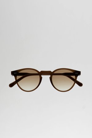 Forest Chocolate - brown gradient lens