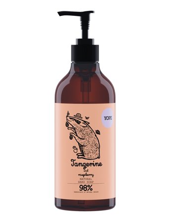 YOPE Yope Hand Soap Tangerine And Raspberry Pao 500Ml - Nude - 500 ml