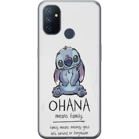 OnePlus Nord N100 Gjennomsiktig deksel Stitch Ohana