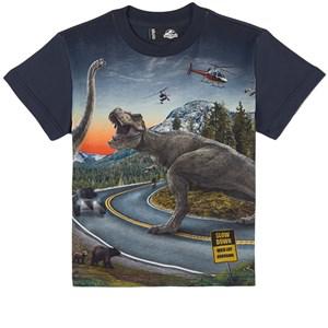 Molo Co-Exist Roxo GOTS Graphic T-shirt 140 cm - Tops - 140 cm - Navy - Mädchen