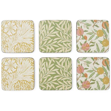 Spode Simply Mixed lasinalunen 6-pakkaus