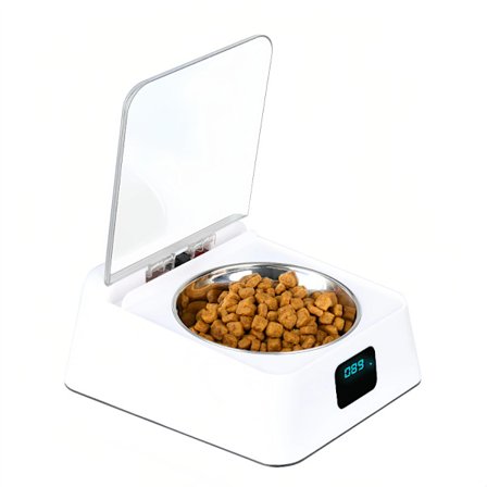 Smart automatisk fôringsautomat for katt og valp Healthy 5G fôringsskål Induksjonsbryterdeksel Egnet for små dyr Automatisk dyrematdispenser