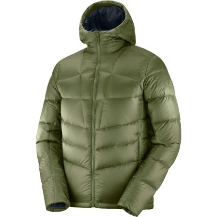 Salomon Men's Transition Down Hoodie Men warmly-lined down jackets Green M