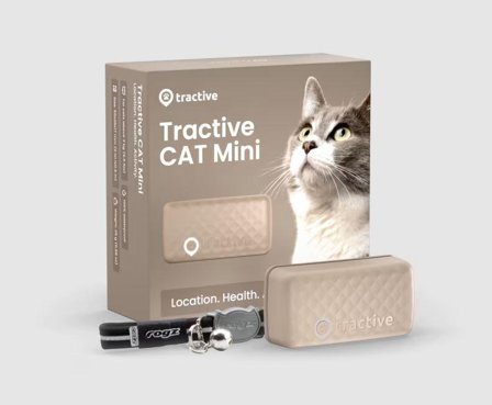 Tractive GPS Mini til Katt - Brun