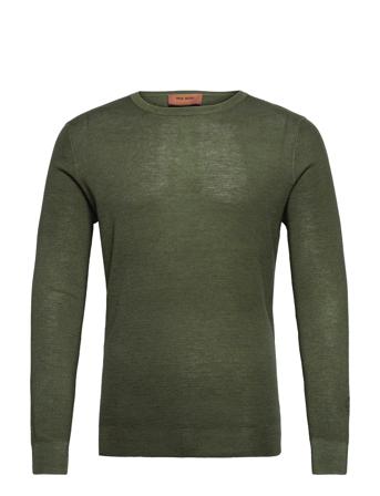 Arnie Crew Neck Knit Green Mos Mosh Gallery