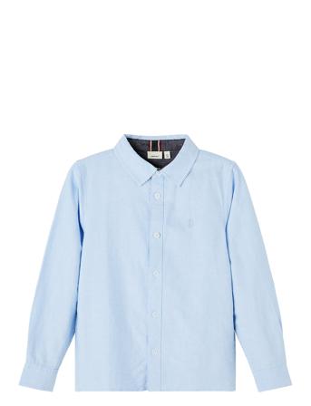 Nkmnewsa Ls Shirt Noos Blue Name It