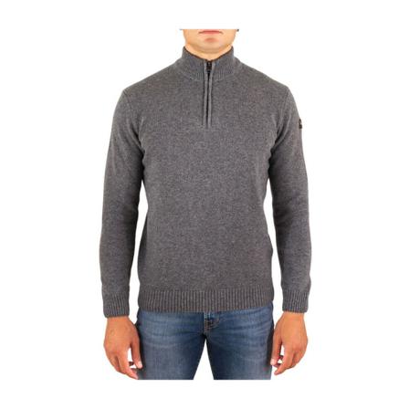 Paul & Shark, Knitwear 11311137 Grijs, Heren, Maat:XL