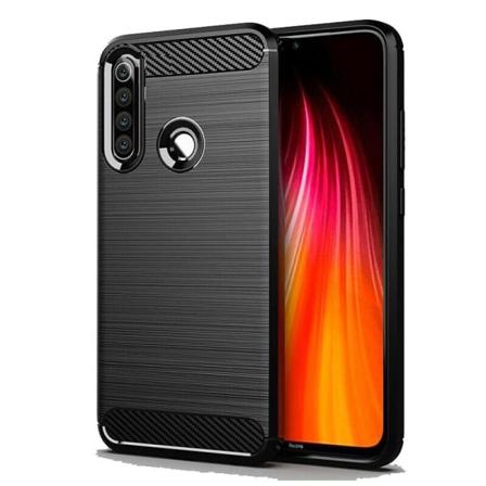 Huawei P Smart Z - Flexibel Carbon Mjuk TPU Skal - Svart Black