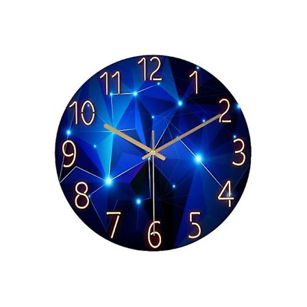 1 st Väggklocka i Glas