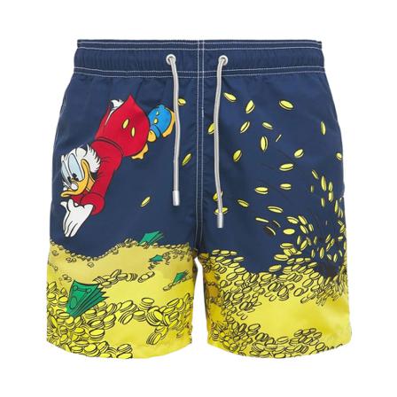 MC2 Saint Barth, Swimming trunks Blauw, Heren, Maat:S