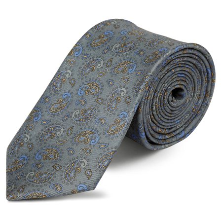 Corbata de seda Boho Ben para hombres - Corbatas estampadas