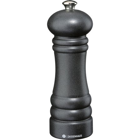 Zassenhaus Berlin støpejern-look pepperkvern,18 cm.' - 'Svart