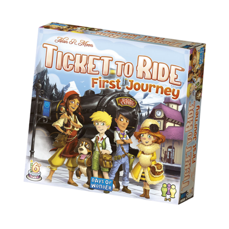 Enigma Ticket to Ride First Journey Spel & pussel ONESIZE