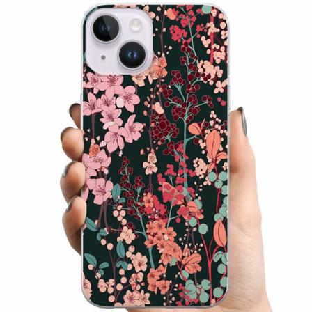 Apple Iphone 14 Plus Tpu Mobilskal Blommor