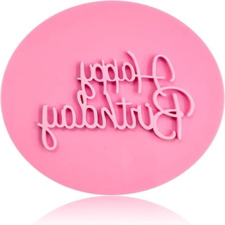 2 stk Happy Birthday Cookie Præger Bagestempel 1 STK 1 STK 1pcs