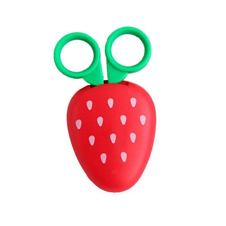 Luovat söpöt porkkana-turvakäyttöiset sakset lapsille käsintehtyyn paperiin