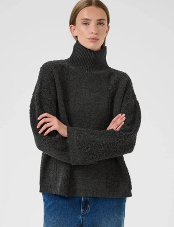 Karen By Simonsen Kbbiancamaria T'neck - Grey - S