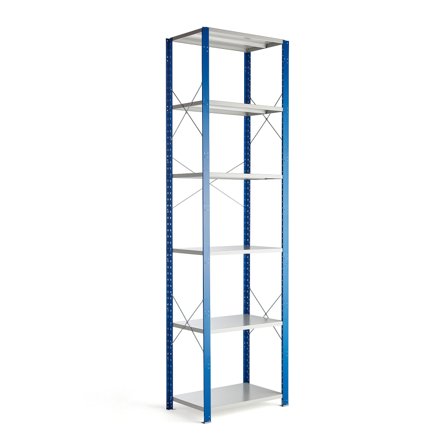 Regalsystem MIX, Grundmodul, 3000 x 800 x 500 mm