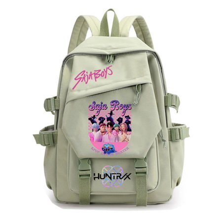 Kpop Witch Hunt -painettu reppu ala- ja yläkoululaisille, suuri vapaa-ajan reppu