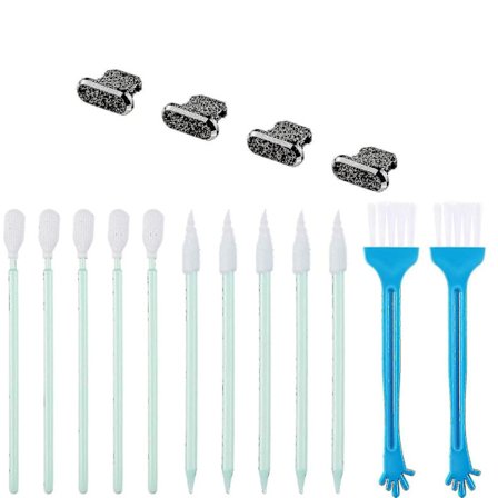 Metall antistøvpropper kompatibel med iPhone inkludert telefonport rengjøringsbørste