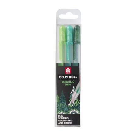 Sakura Gelly Roll Metallic Forest 3-pack