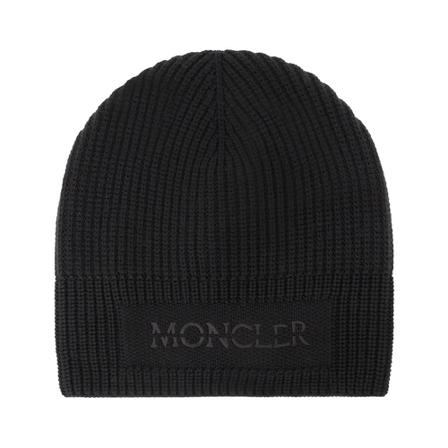 Moncler - Mössor - Svart - Herr - Storlek: One Size, Herr, Storlek: ONE SIZE