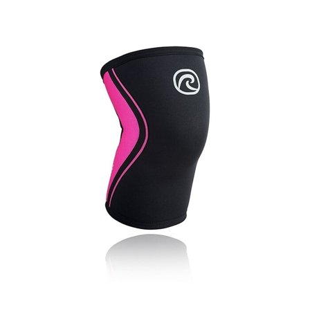 Rehband RX Knestøtte 3mm Svart/Rosa