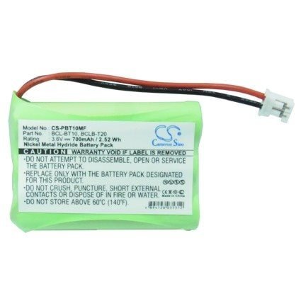 Batteri till Mobil fax för Brother IntelliFax-1960c, IntelliFax-2580c, BCL-D10 m.fl.