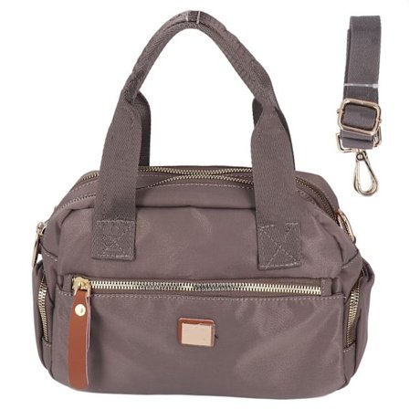 Olkalaukku, käsilaukku, pitkä hihna, kaunis muotoilu, nailon, yksittäinen olkalaukku rantajuhliin, matkustamiseen, maito, väri 27x11x18cm / 