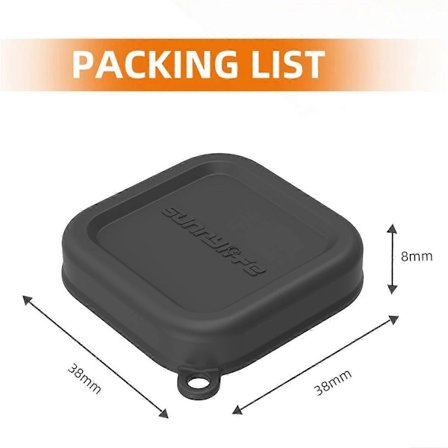 för Pro Linsskydd Silikon Linsskydd 360 Multifunktionellt Skydd, Svart