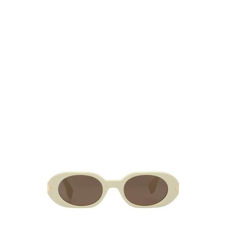 Marcelo Burlon, sunglasses Beige, Heren, Maat:ONE Size