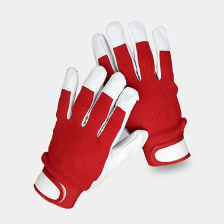 Viridescent Havehandsker til Kvinder Mænd Multipurpose Læderhavehandsker Tornafvisende