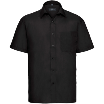 Herreskjorte Kort Erm Poplin*