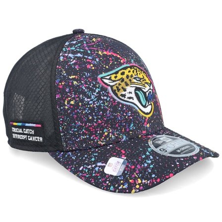 New Era - Negro trucker Gorra - Jacksonville Jaguars NFL Crucial Catch 9FORTY A-Frame Trucker @ Hatstore