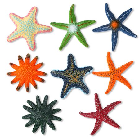 Svømmeleker, sett med 8 fargerike svømmebasseng dykkleker Dyr undervanns dykkleker for sommerbassengfestgaver